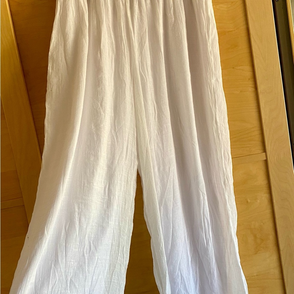 Palazzo Wide leg Pants white lining xxl